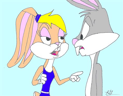 bugs and lola bunny 02 by guibor on deviantart