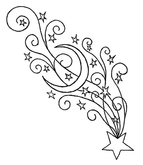 nautical star coloring pages  getdrawings