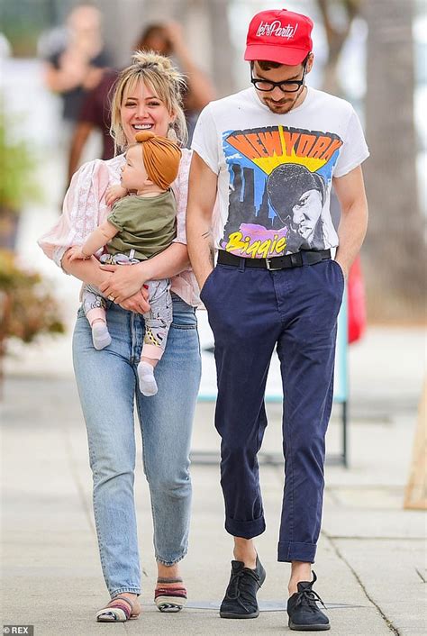 hilary duff and matthew koma step out with daughter banks