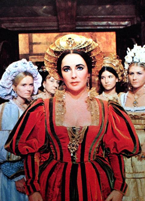elizabeth taylor in ‘the taming of the shrew 1967 costume drama