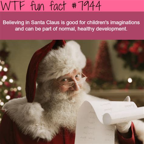 Believing In Santa Claus Wtf Fun Facts