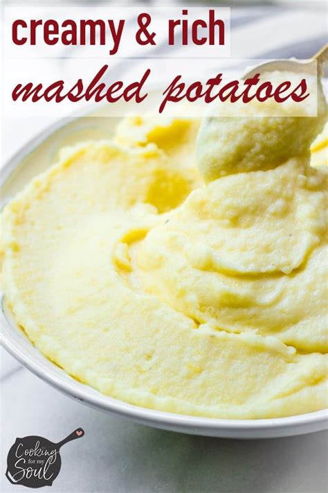 Easy Creamy Mashed Potatoes Cooking For My Soul Recipe Creamy