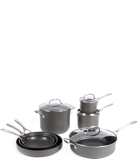 southern living kitchen solution collection 11 piece hard anodized