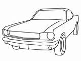 Coloring Pages Ford Mustang Gt Truck Drawing Car Vintage F250 Cars Clipart Old Getcolorings Trucks Drawings Getdrawings Panda Printable Color sketch template