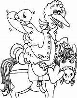 Sesamstraat Paard Pino Animaatjes sketch template