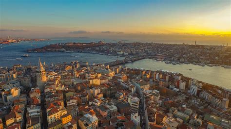 istanbul havadan drone ile cekimi