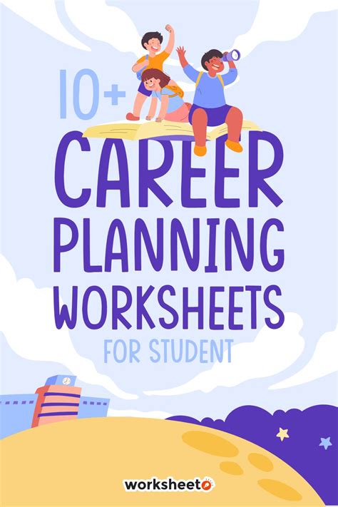 career planning worksheets  students    worksheetocom