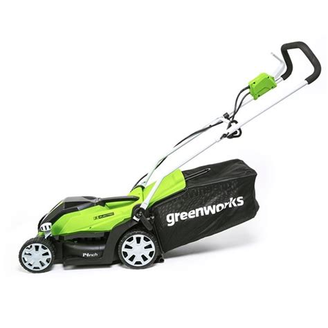 Greenworks Corded Electric Lawn Mower 9 Amp 14 In 2507402ca Rona