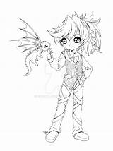 Coloring Pages Chibi Sureya Deviantart Dragon Danger Yuki Adult Baby Coloriage Goth Drawing Book Color Eyes Saturn Big Stamps Copics sketch template
