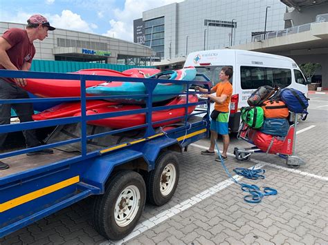 kayaks and trailer stolen from russian tourists found