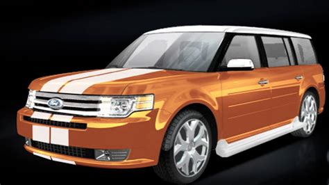 ford flex   priced    white roof  gonna cost
