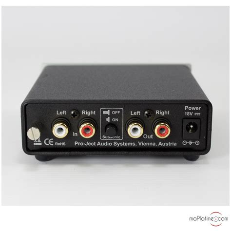 pro ject phono box  phono preamplifier les produits arretes discover  offers maplatinecom