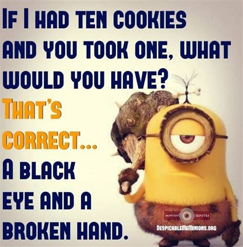 Mmm Food No Sharing Minion Quotes Quotes Minions