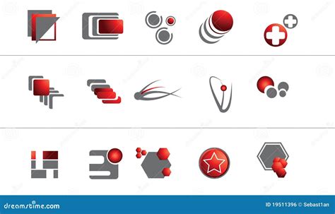 logo symbols stock vector image  high logos modern