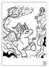Coloring Neopets Dinokids sketch template