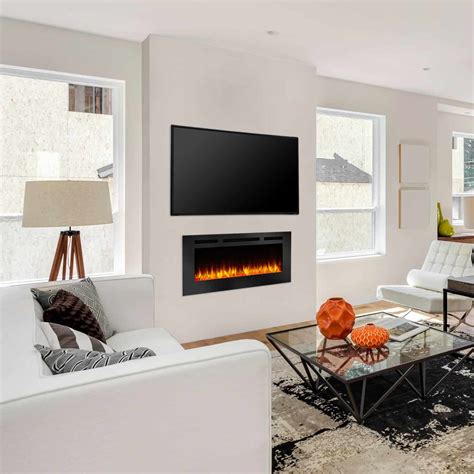 simplifire allusion   wall mount electric fireplace fireplacesscom