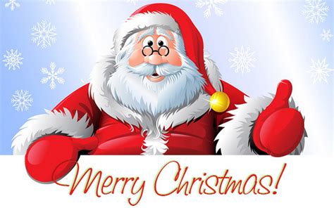 santa claus merry christmas greeting card   year  wallpaperscom