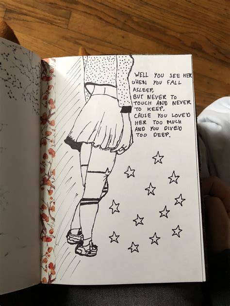 pin  alice riedl  scrapbook drawing journal sketch book doodle