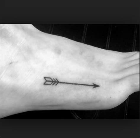Keep Moving Forward One Step At A Time Arrow Tattoo