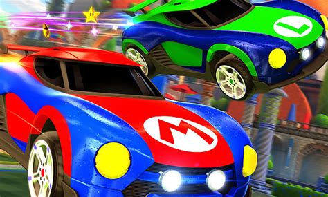 Rocket League Des Voitures Mario Luigi Et Metroid Sur Switch