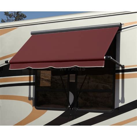 carefree rv carefree rv marquee awning window  feet beige solid tujvwp