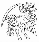 Coloring Pages Pegasus Unicorn Tattoo Wings Unicorns Adults Cliparts Designs Drawing Hearts Color Revere Printable Paul Az Getcolorings Horse Getdrawings sketch template