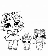 Lol Sister Little Doll Pages Coloring раскраски Glamour Pet категории из все sketch template