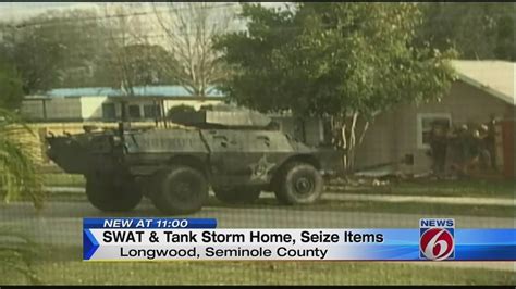 swat team tank storm home seize items  longwood youtube