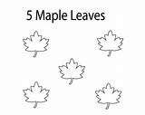 Maple Pages Colouring Leaf Coloring Printable Leaves Toronto Red sketch template