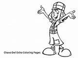 Chavo Pages Coloring Del Ocho Getcolorings sketch template