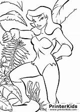 Coloring Pages Poison Ivy sketch template