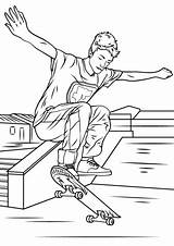 Skateboard Coloring Pages Skateboarding Trick Printable Drawing Kids Board Entitlementtrap Coloriage Boy Logos Sheets Riding Bike Books Categories Templates sketch template