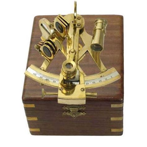 nauticals brass nautical sextant boat navigation lens nu manufacturer from new delhi