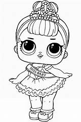 Lol Coloring Pages Dolls Surprise Print Series sketch template