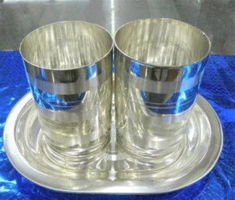 German Silver Glass At Rs 250 Set German Silver Glass In Ahmedabad