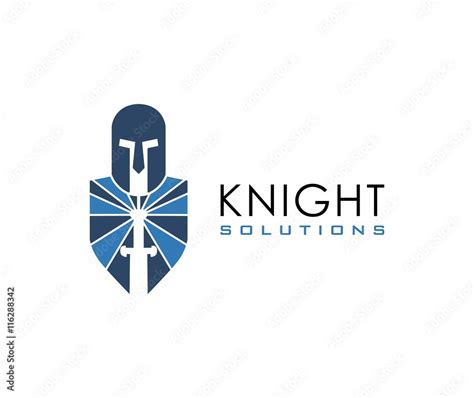 knight logo stock vector adobe stock