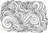 Coloring Swirls sketch template