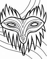 Gras Mardi Coloring Mask Pages Printable Kids Masks Template Drawings Sheets Carnival Adult Print Colouring Clip Coloriage Beautiful Templates Carnaval sketch template