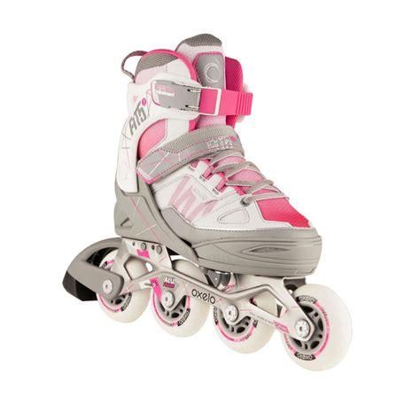 inline skates inliner fitness fit  kinder rosaweiss oxelo decathlon oesterreich