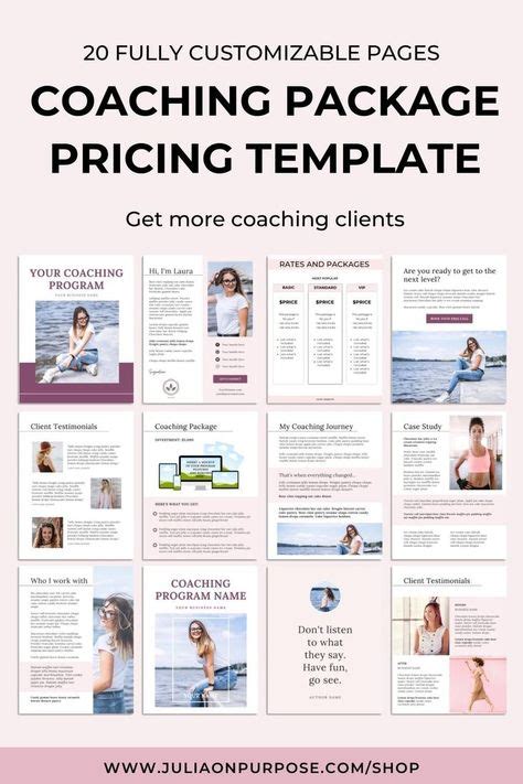 life coaching ideas   pricing guides templates