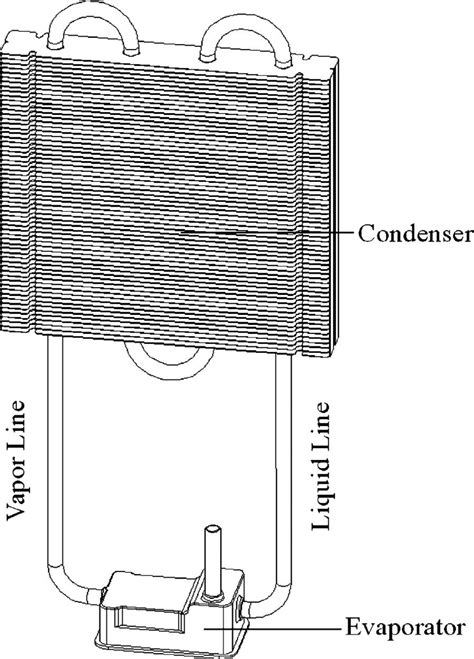 illustrates   structure schematic   evaporator  scientific
