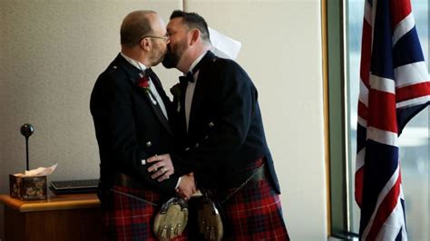 First Same Sex Couple Marry In Australia Under British Law