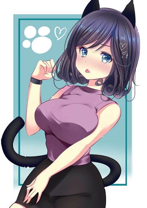 Cute Catgirl [original] R Cutelittlefangs