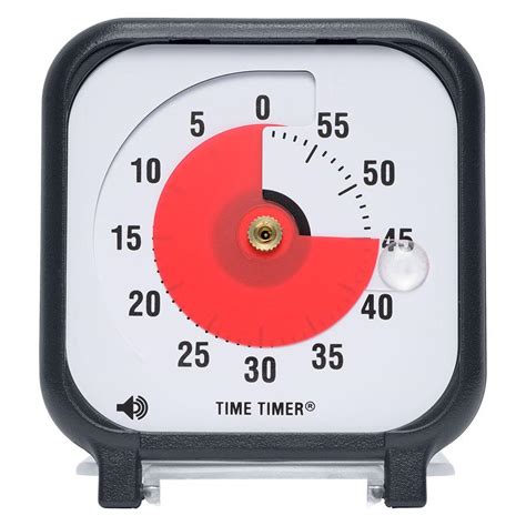 amazoncom time timer    minute visual analog timer  flip  cover stand