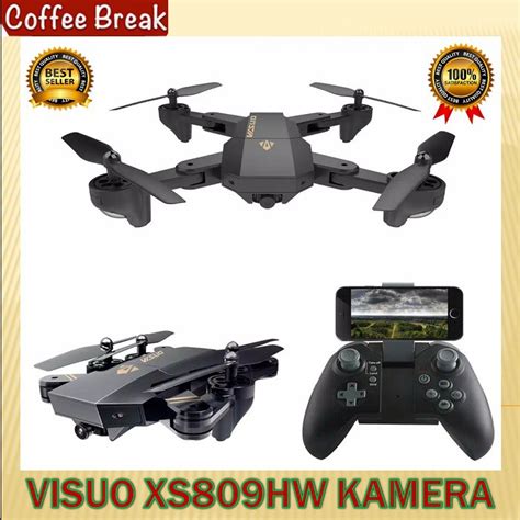 jual drone visuo xshw kamera wifi fpv camera  alti hold ready stock shopee indonesia