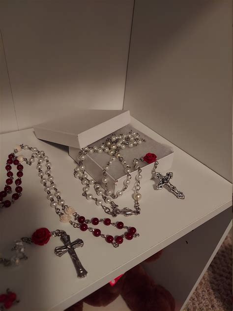 handmade rosaries etsy