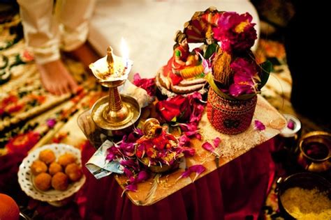 Colourful Indian Wedding Ceremony Décor