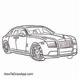 Royce Rolls Coloring Pages Sketch Template sketch template