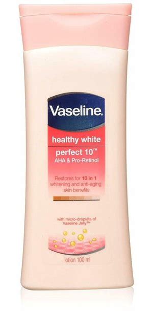 Vaseline Healthy White Perfect 10 Aha And Pro Retinol Body Lotion