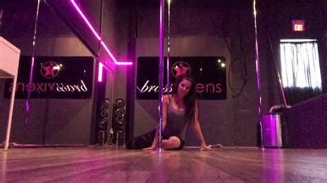 Pole Dance Tutorial Transitions Spilts Youtube